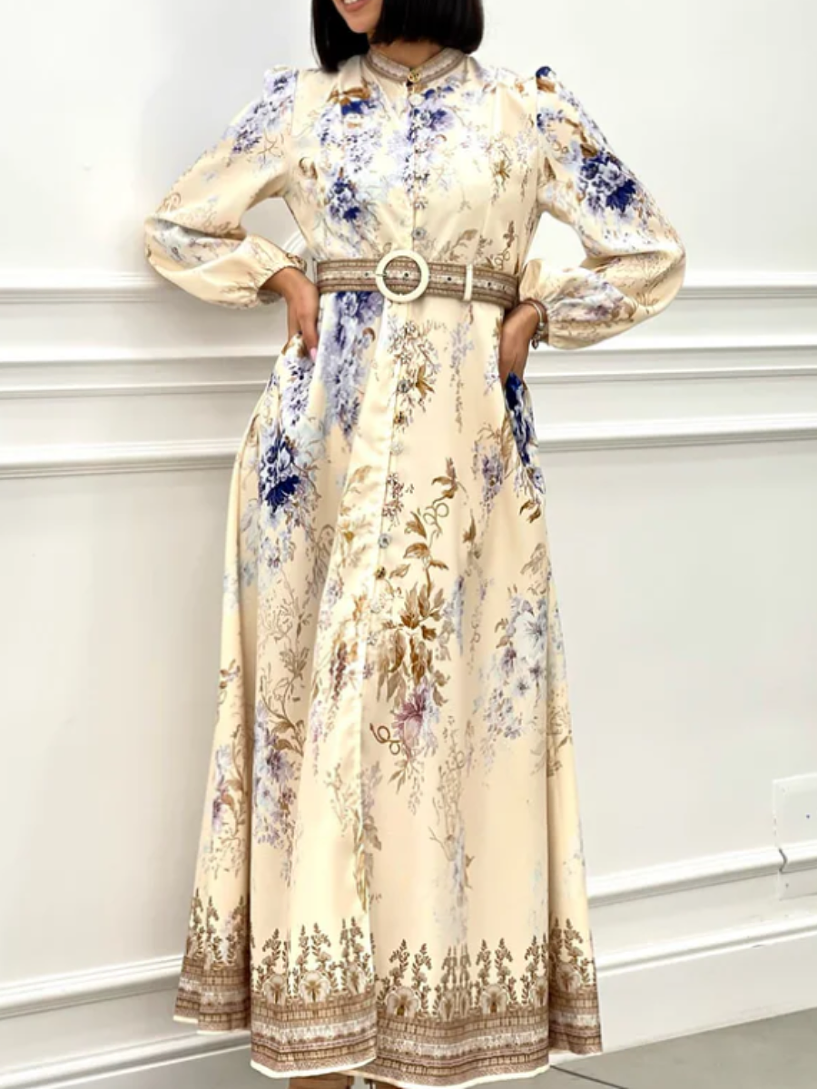 Printed Maxi Dress