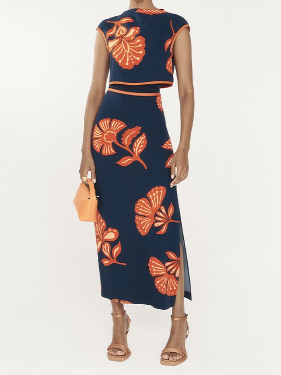 Printed Suit