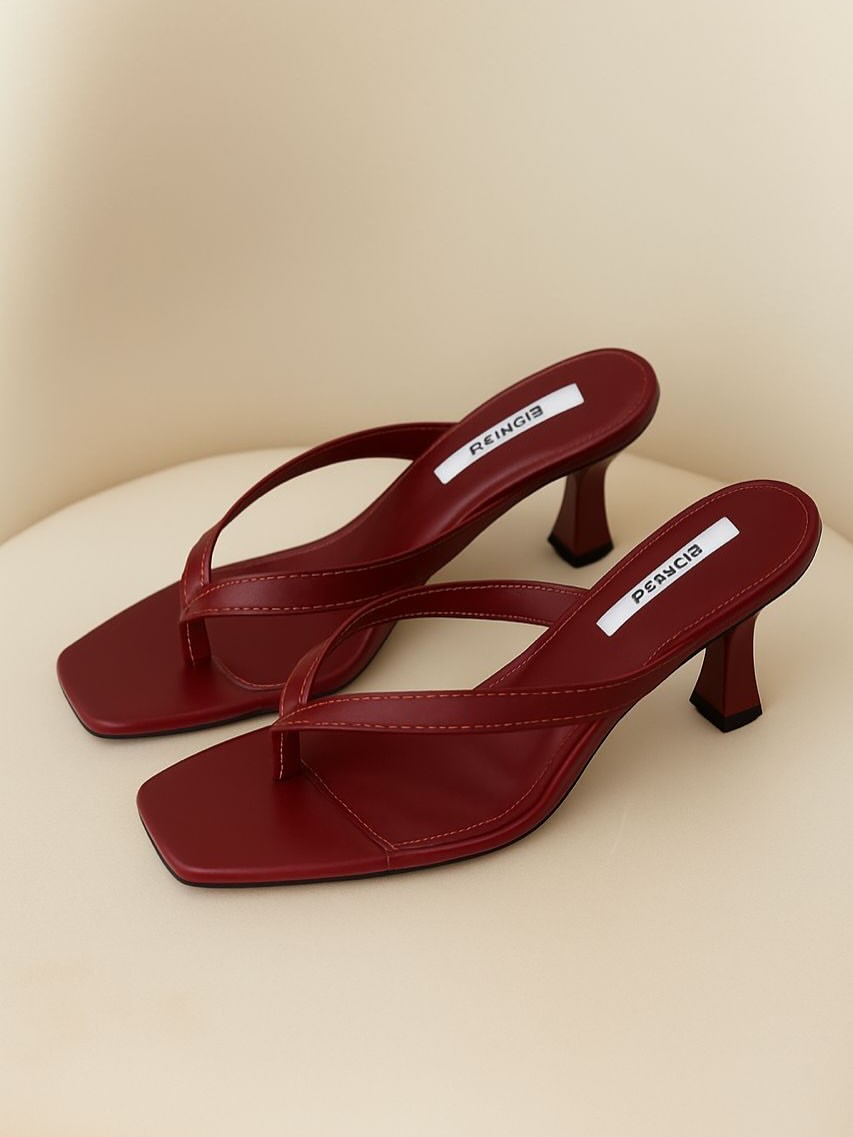 Flip-flops High-heeled Sandals