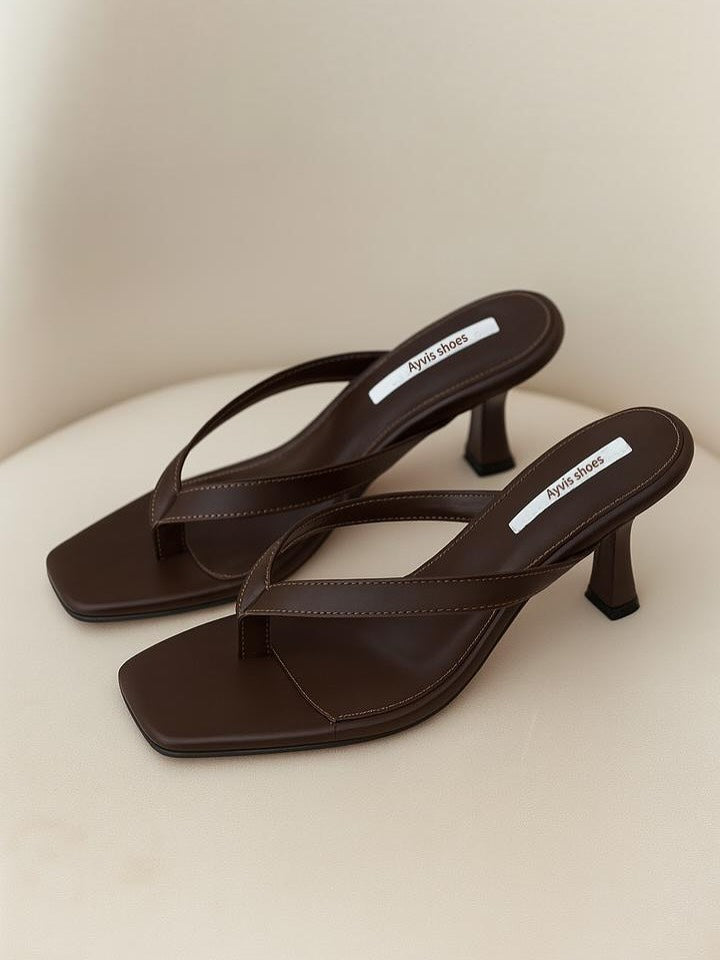 Flip-flops High-heeled Sandals