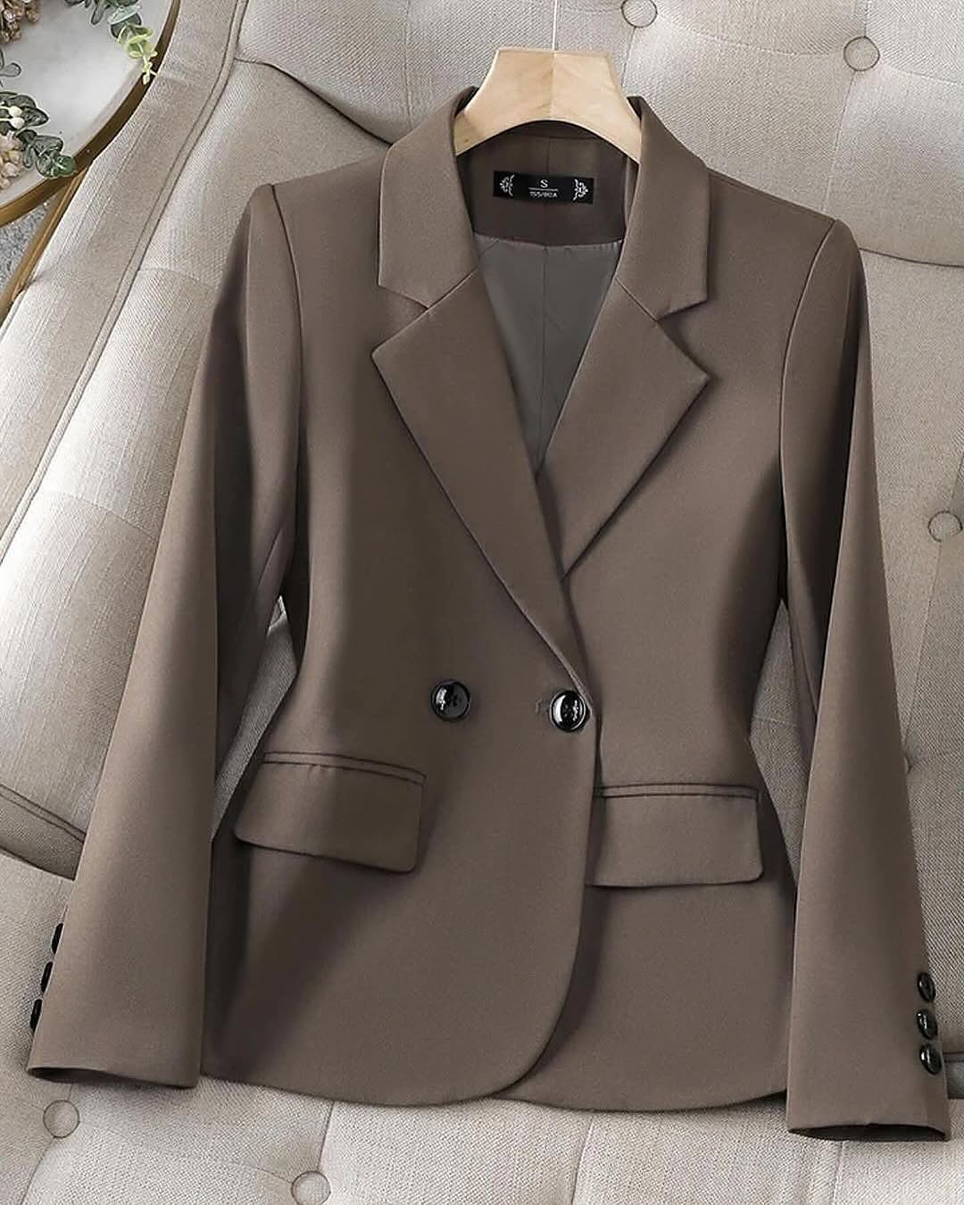 Fashion Double-breasted Blazer