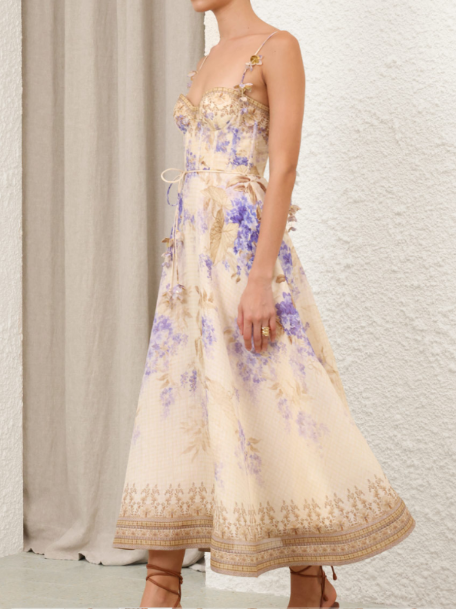 Sling Printed Dress