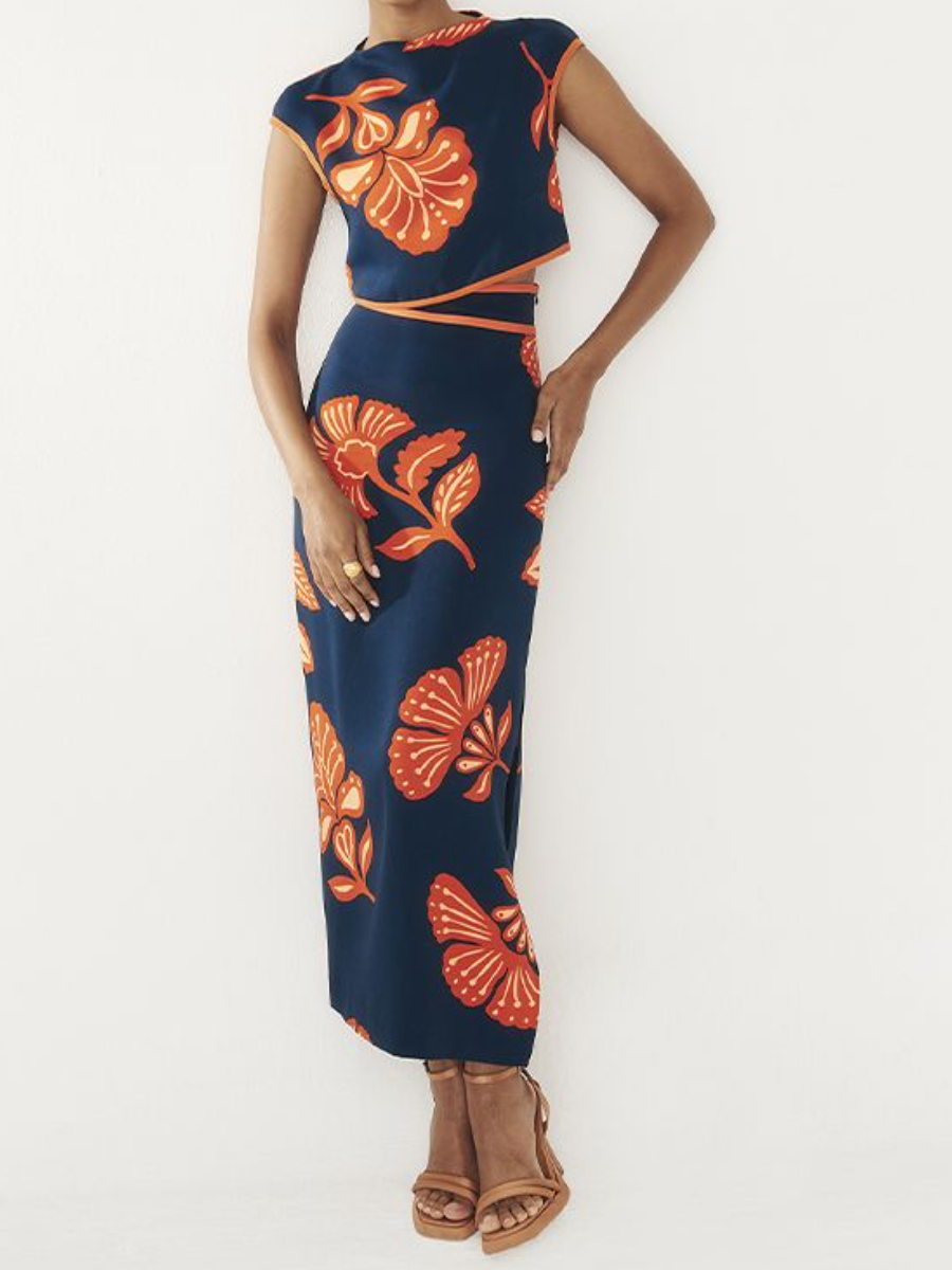 Printed Suit