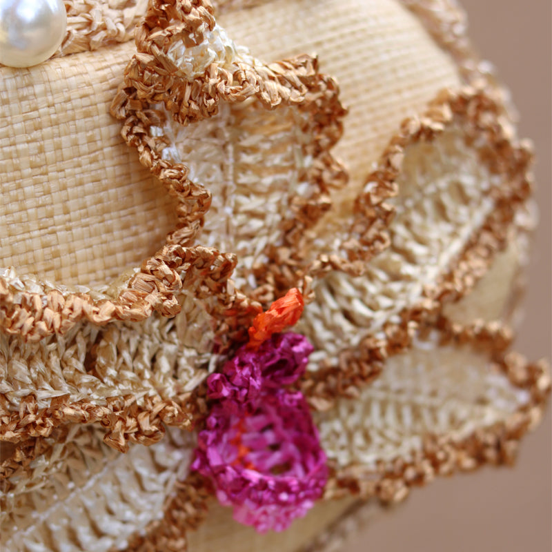Crochet Pearl Bag