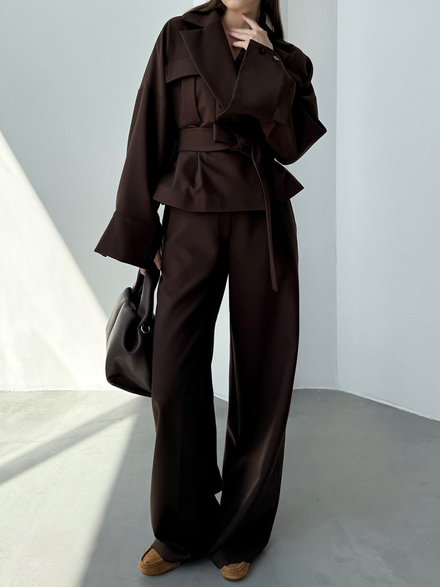 Elegant Pockets Two Pieces Set
