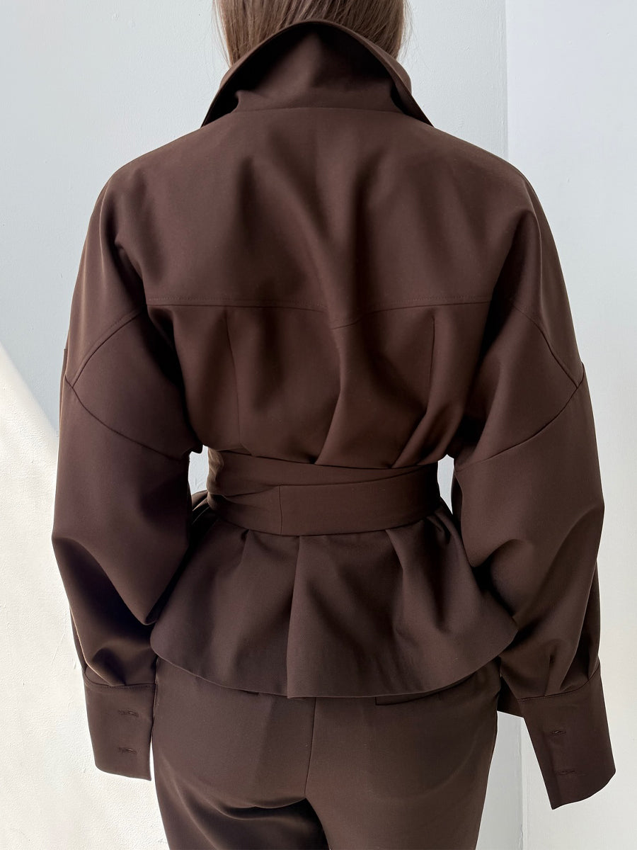 Elegant Pockets Two Pieces Set