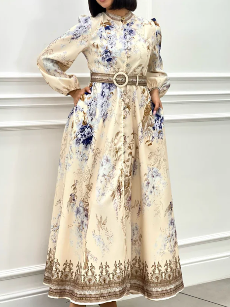 Printed Maxi Dress