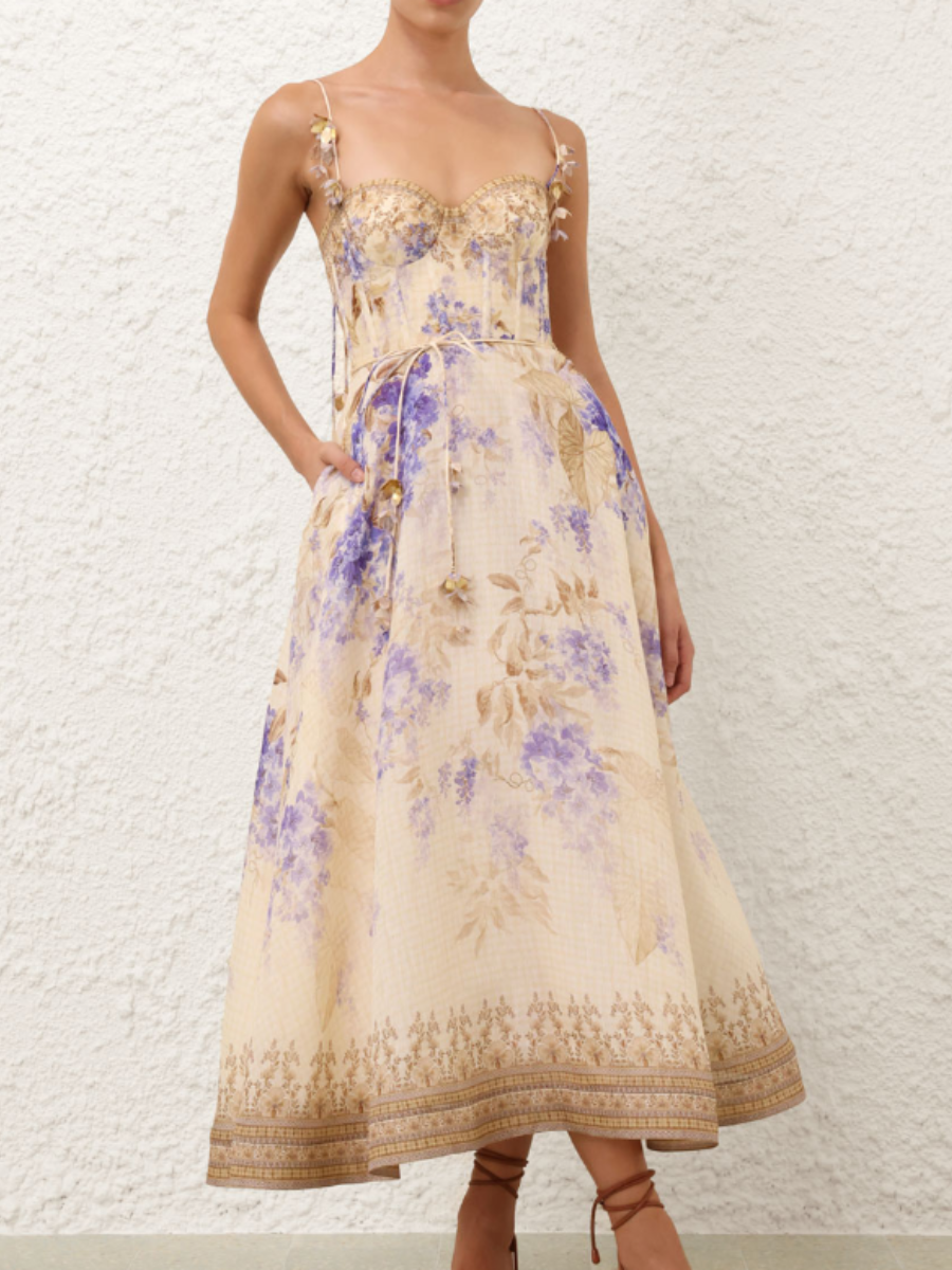 Sling Printed Dress
