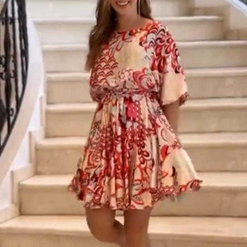Satin Mini Dress