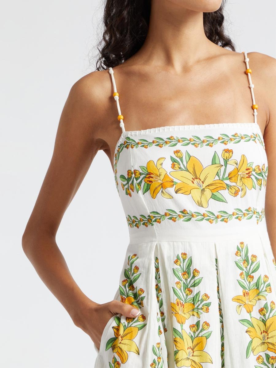Floral Print Slip Dress