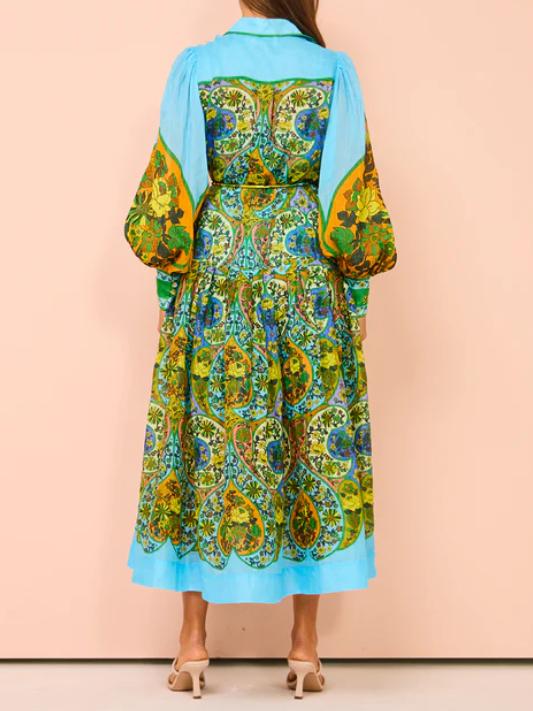 Alemais Sofie Shirtdress In Multi