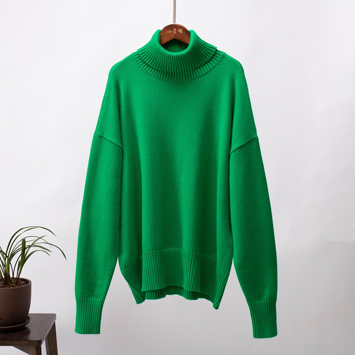 Loose Knitted Pullover Sweater