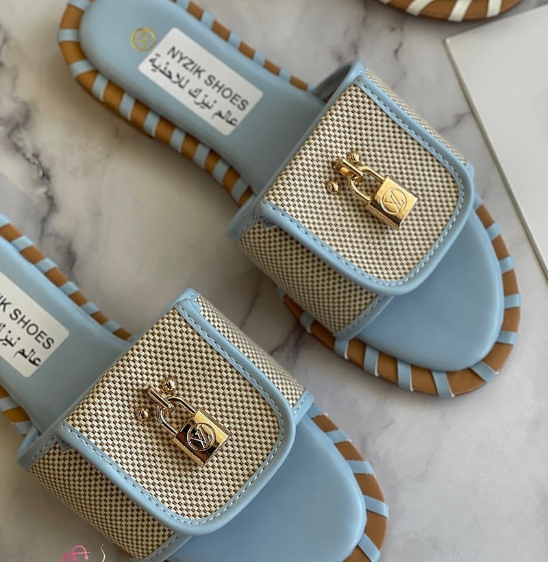 Lock Flat Slippers