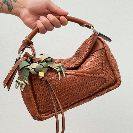 French Retro Woven Bag