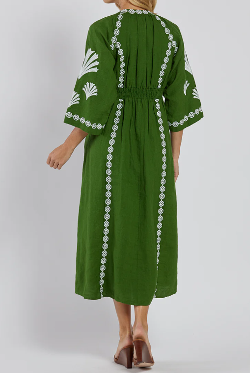 The Chic Printed Caftan Dress