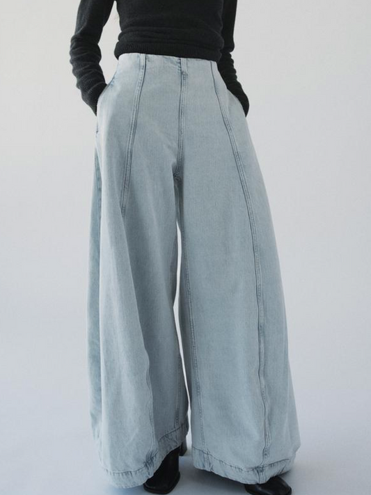 Wide-leg Jeans